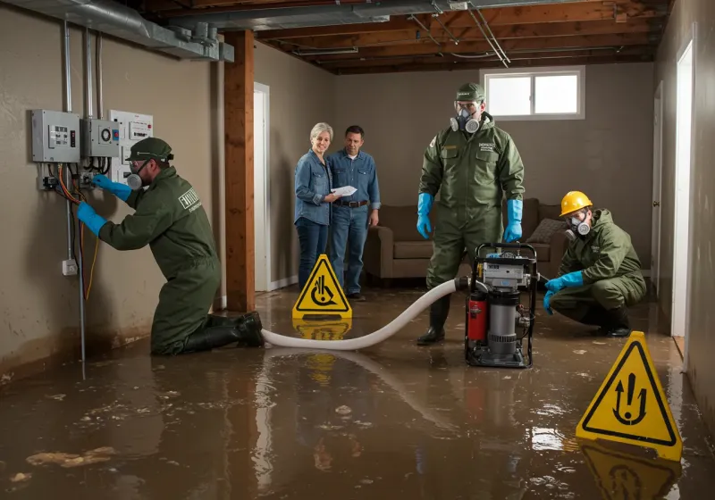 Emergency Response and Safety Protocol process in Bajadero, PR